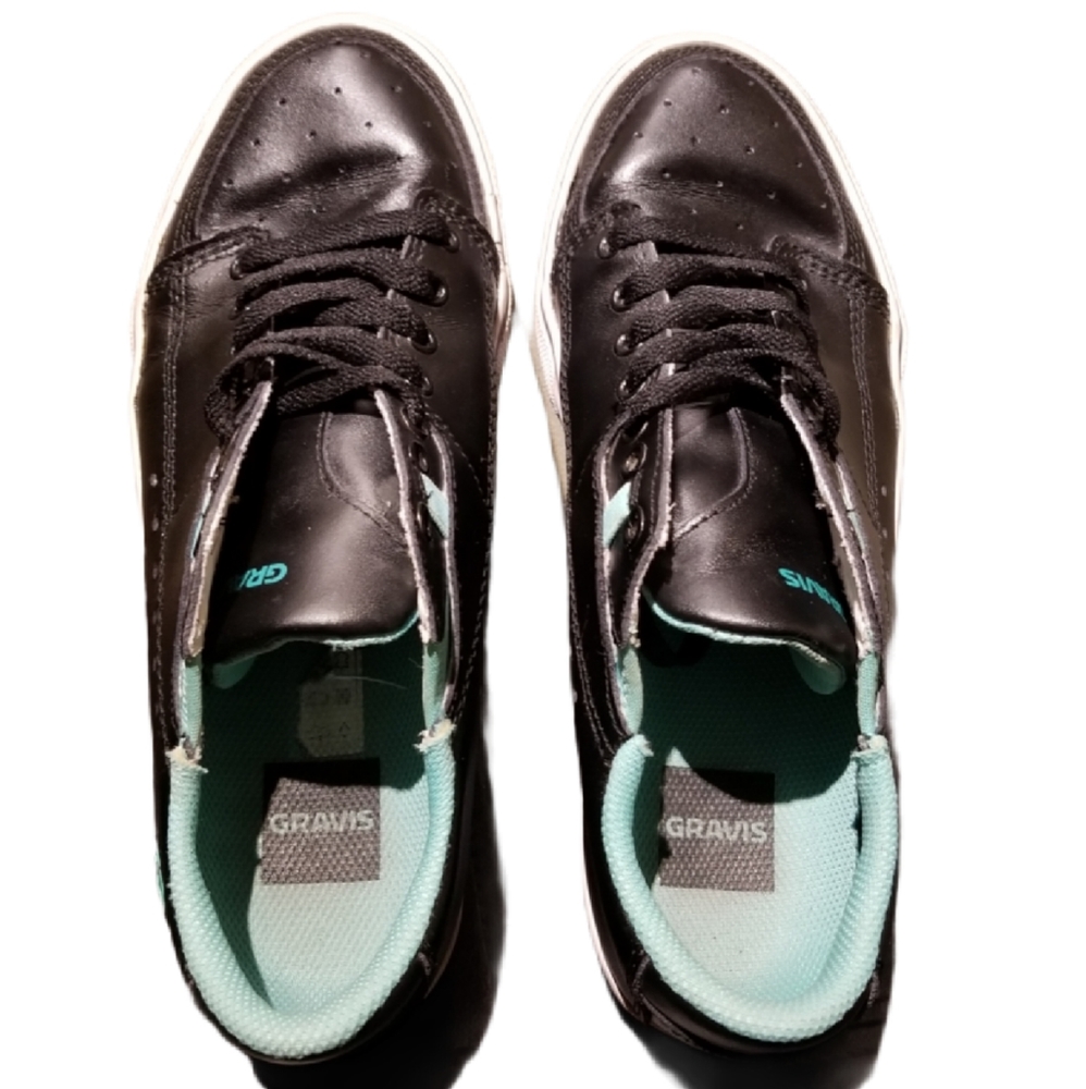 GRAVIS Women's Black & Teal Skater Shoes (Size 8) - Picture 14 of 14